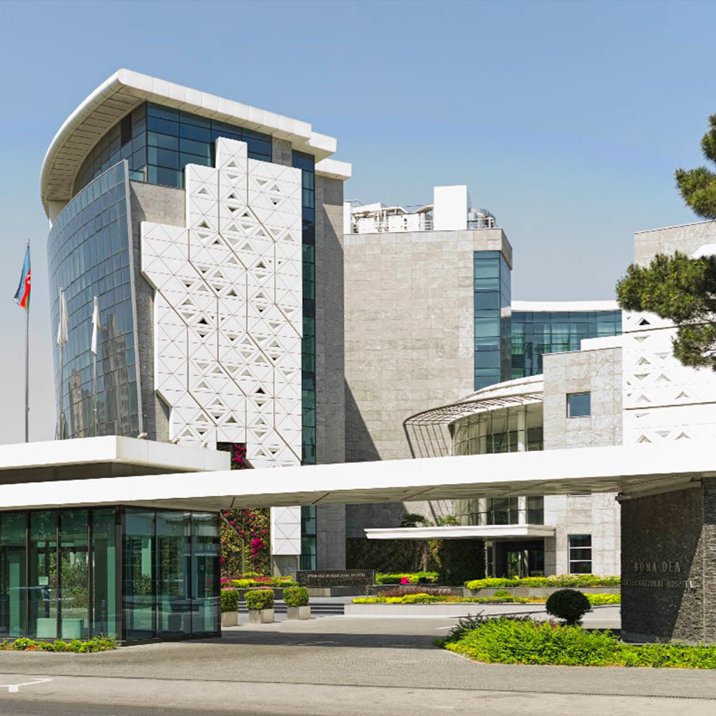 JUNG installation at Bona Dea International Hospital, Baku