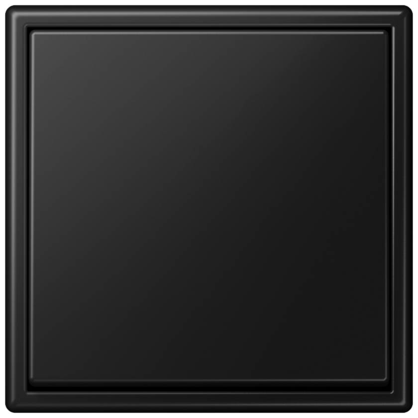 JUNG LS 990 switch in matt black