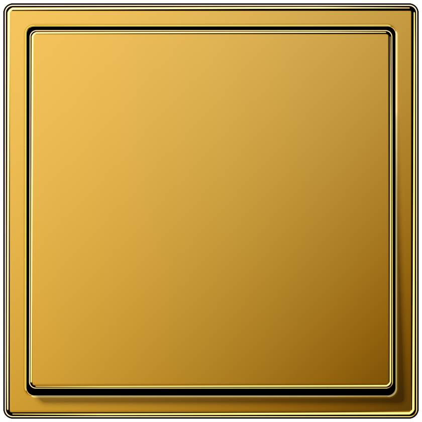 JUNG LS 990 switch in gold 24 carat