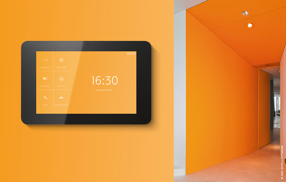 KNX visualisation launcher interface